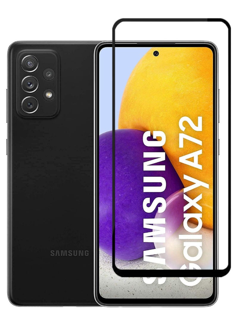 RAYON Tempered Glass Screen Protector 5D Designed For Samsung Galaxy A72 Full Screen Coverage And Bubble Free - Image 1