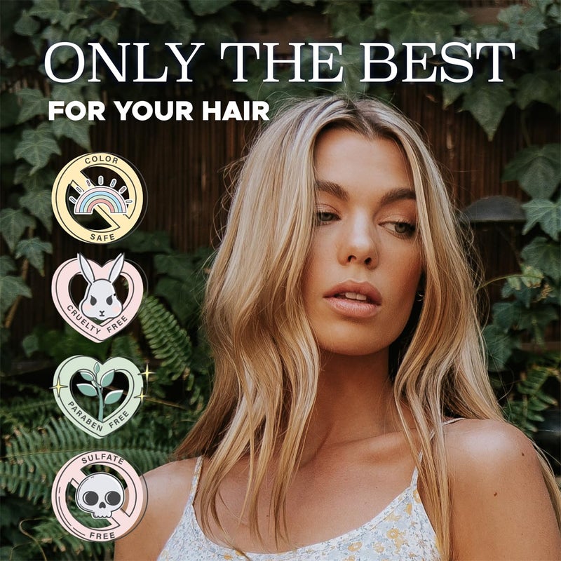 L LUSETA Luseta Tea Tree Mint Shampoo and Conditioner for Hair with Lavender, Tea Tree and Peppermint Oil Clarifying Shampoo and Conditioner, Sooth the scalp Fight Dandruff and Itchy for Women and Men - Image 5