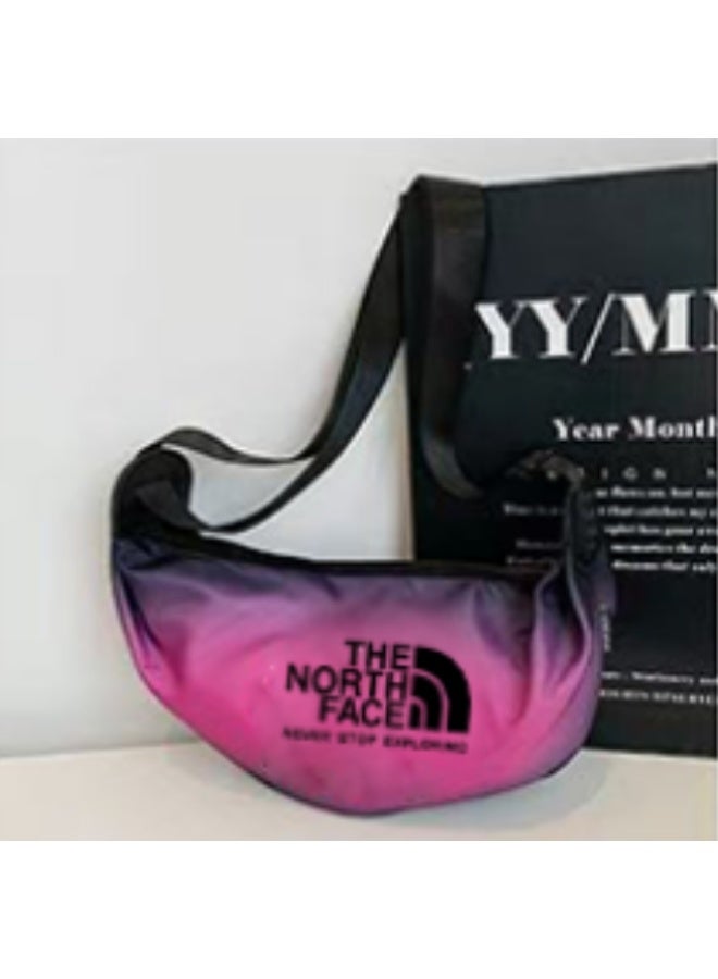 The North Face Pink Gradient Crossbody Bag