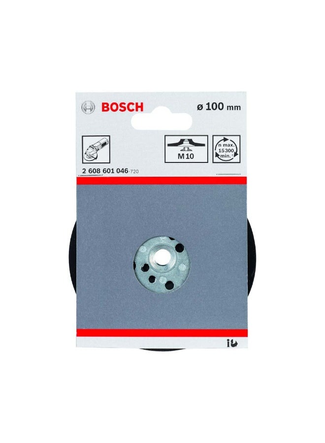Bosch (2608601046) 100MM Backing Pads For Fibre Sanding Discs Including Nut - Image 3