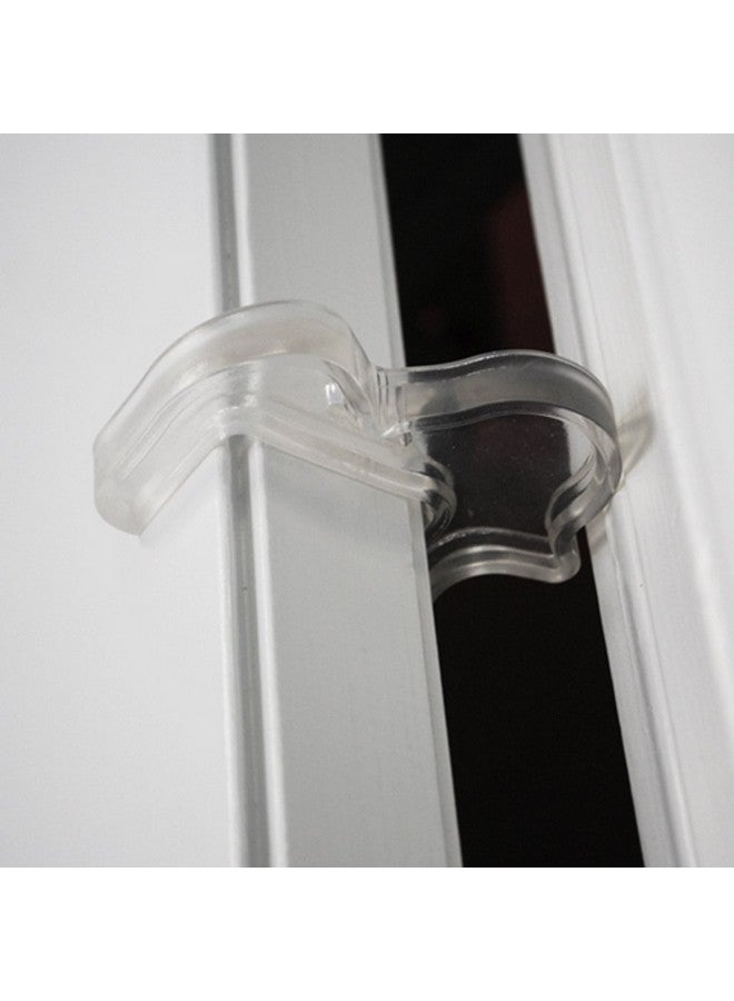 KidKusion Door Pinch Guard | 2 Pack | Clear | Baby Safety Finger Protectors | Durable Child Safety - Image 1