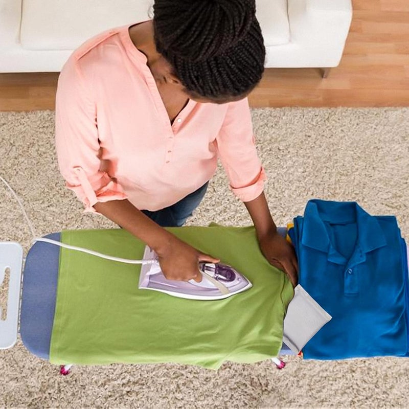 EXCEART Reusable Heat Pressing Pad Heat Transfer Mat for Clothing Silver Pillows Sublimation Pressing - Image 2