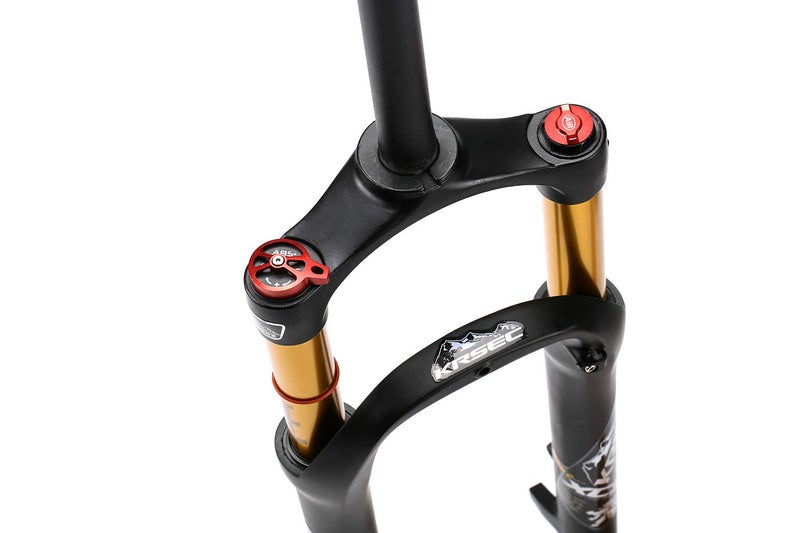 BUCKLOS 26 inch MTB Air Fork Snow Fat Mountain Bike Fork Travel 120mm, Rebound Adjustment Bicycle Front Forks for 4.0" Tire Disc Brake. - Image 3