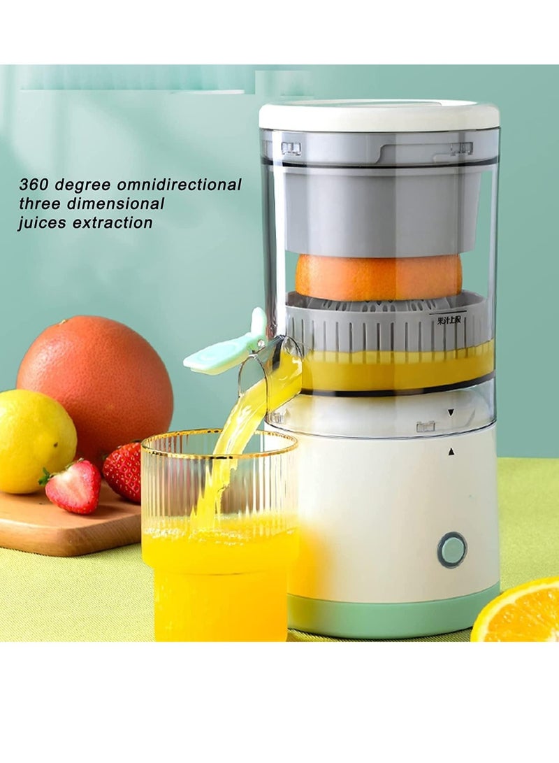 ELTRAZONE Electric Citrus Juicer, Hands-Free Portable USB Charging Powerful Electric Juicer Cordless Fruit Juicer, Multi functional 1-Button Easy Press Lemon Orange Squeezer Machine for Kitchen - Image 2
