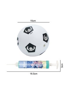 Disney Stitch Inflatable Football For Kids, Indoor Outdoor Play Beach, Home, Birthday, Park, School Fun Fair, Swimming Pool,& Parties Soccer Shoot Toy Balls Lightweight Adjustable Inflatable, Small  - Image 3