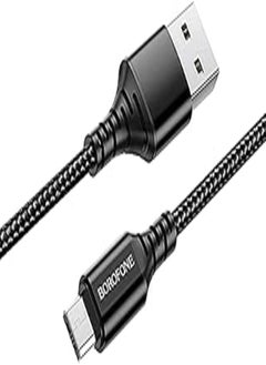 BOROFONE BOROFONE BX54 Ultra bright charging data cable for Micro - Black 