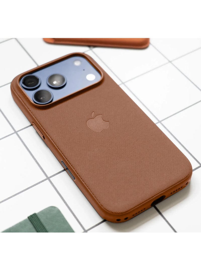 Wtech Apple iPhone 17 Pro 5G 2025 TechWoven with MagSafe Case Cover (MCMPMN) - Sienna - Image 3