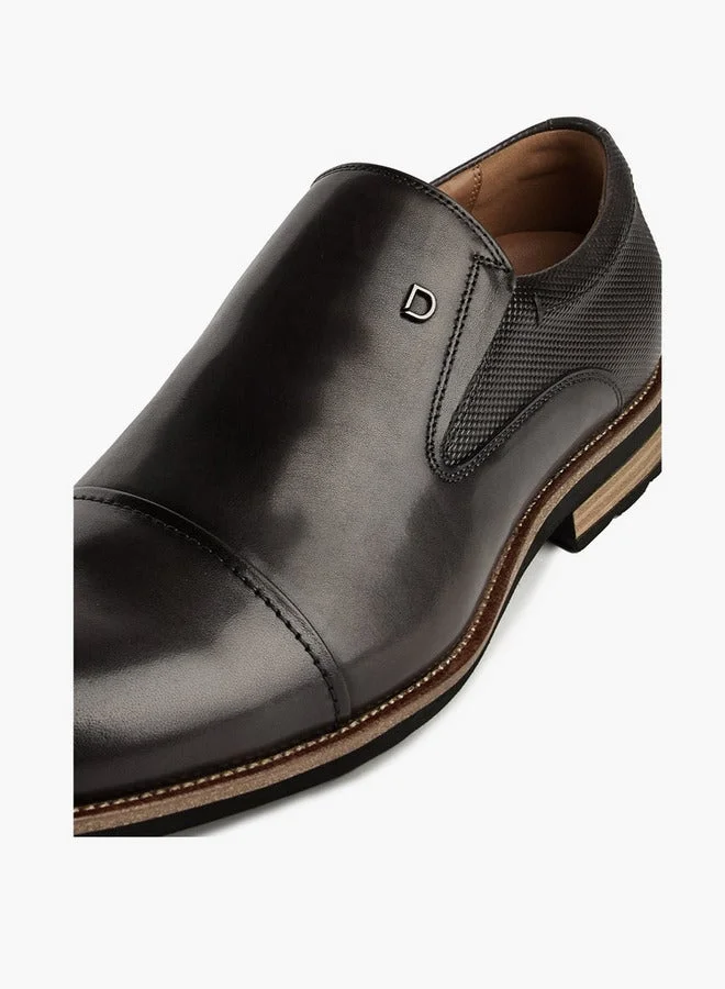 DUCHINI Men's Textured Loafers