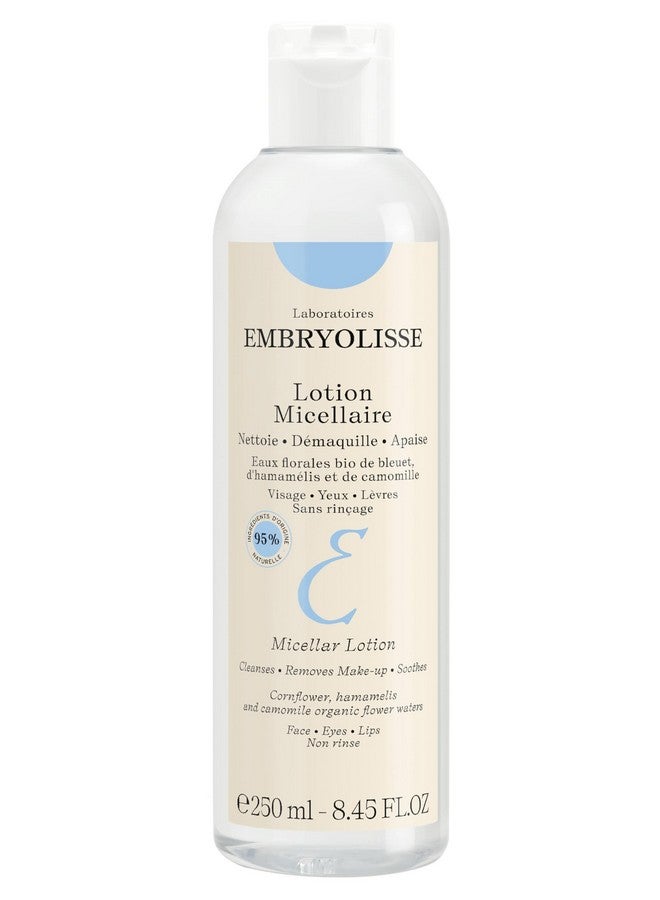 Embryolisse Gentle Micellar Lotion for Face and Eyes. Natural Floral Water Makeup Remover & Cleansing Care With Chamomile, Cornflower & Witch Hazel, 8.45 Fl Oz - Image 1