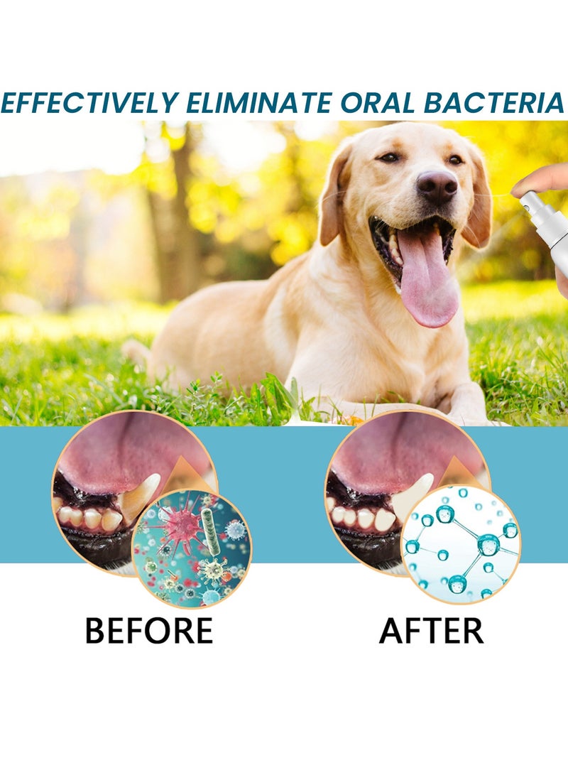 YEGBONG mouth wash for pets ,Pet teeth cleaning spray to remove oral odor and yellow teeth for cat and dog oral cleaning - Image 4