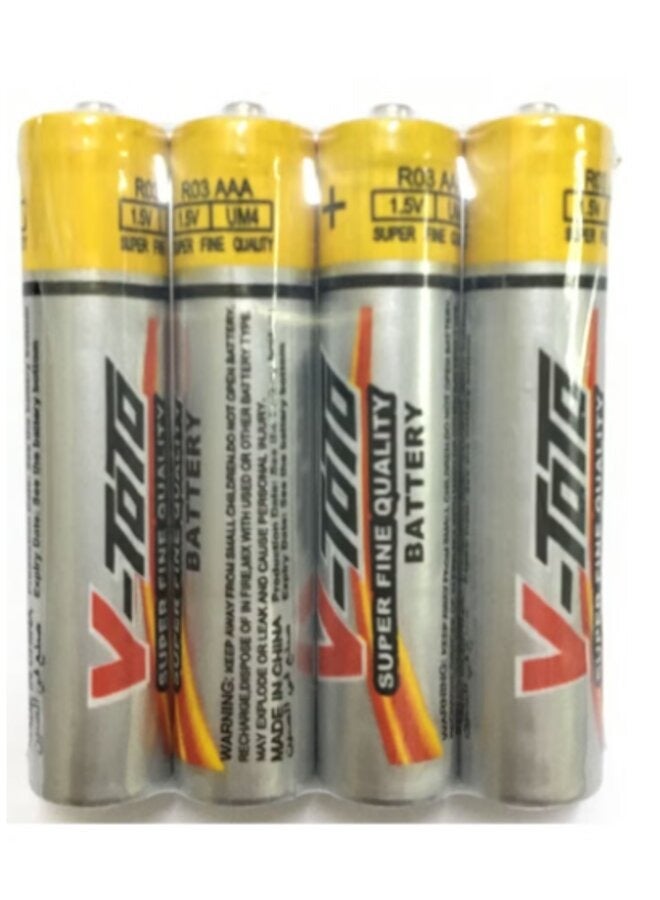 3D V-TOTO 44-Piece High Power AAA UM-4 Battery - Image 2