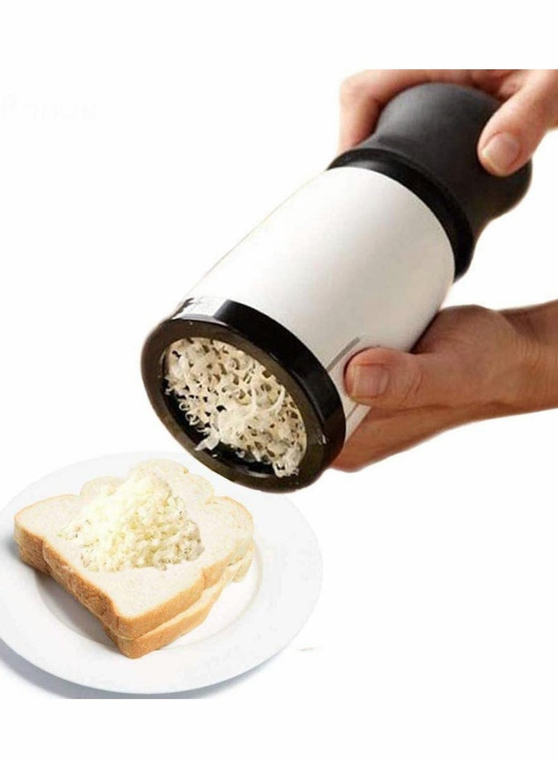 KASTWAVE Stainless Steel Cheese Slicer with 2 Sharp Blades, Kitchen Tool Good Helper for Grate Cheese, Butter, Vegetables, Bread Grater, - Image 2