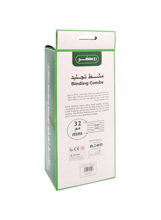 روكو مشط ربط حلزوني 32 مم - Image 2