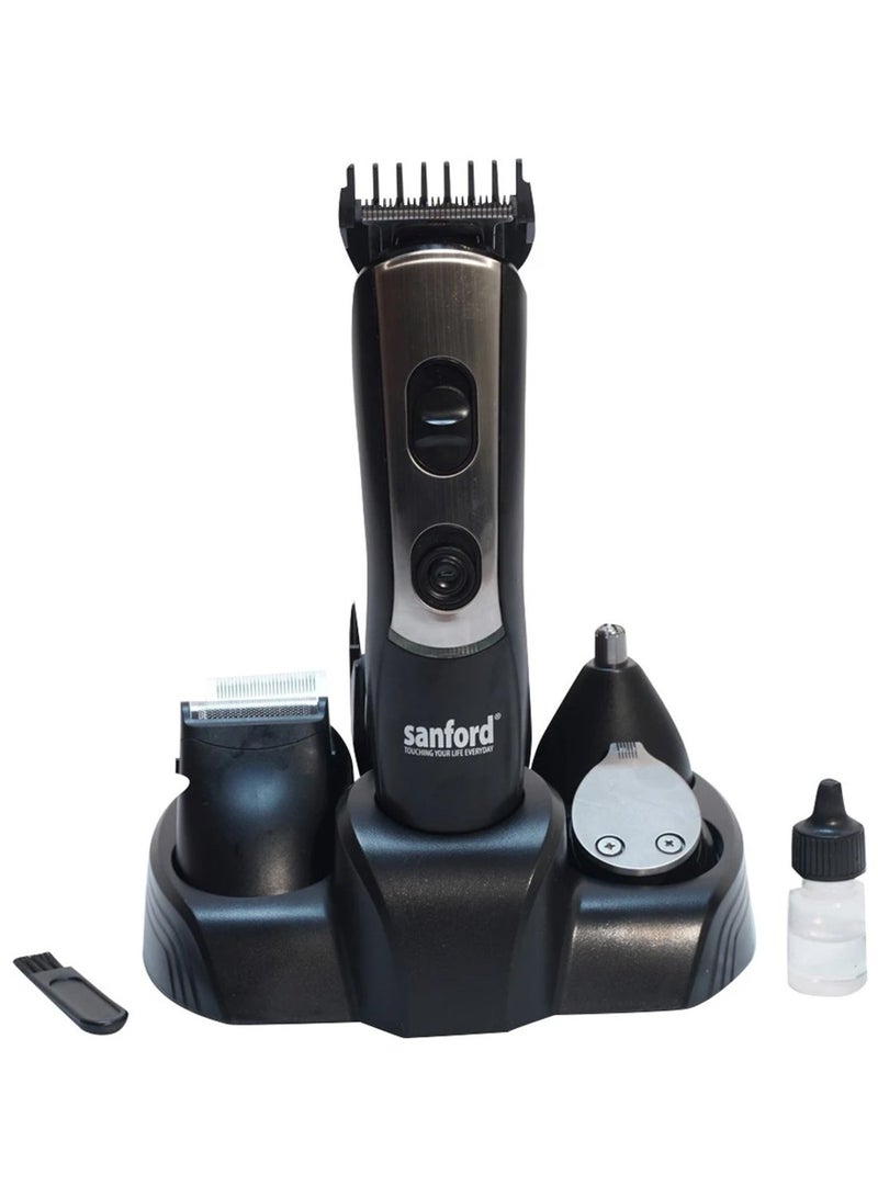 Sanford مجموعة العناية القابلة لإعادة الشحن 10 في 1 بدون سلك سوداء SF9746HC - Image 2