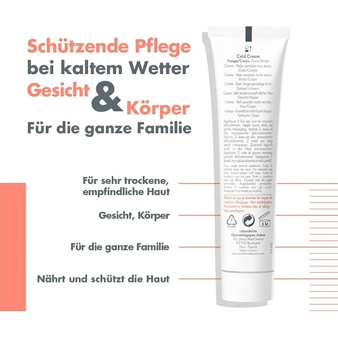 Avene Cold Soothing Cream 40 ml - Image 3
