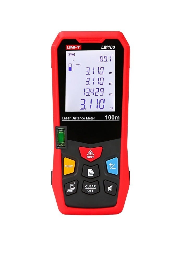 يوني تي جهاز قياس المسافة بالليزر UNI-T LM100A - Image 1