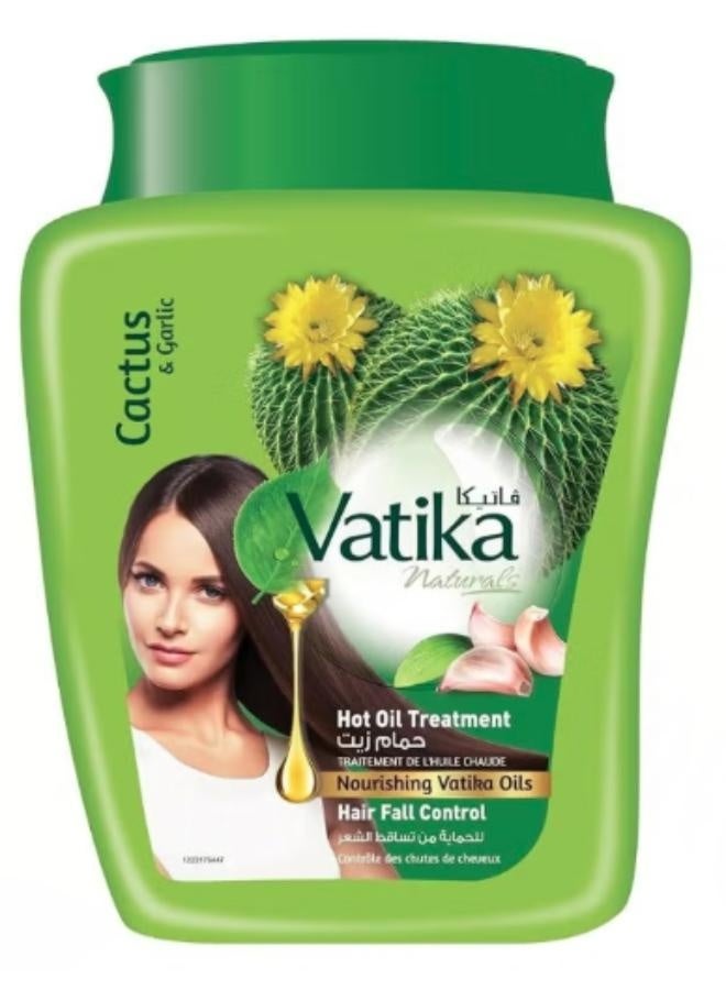 Vatika Cactus And Garlic Hot Oil Treatment Hair Fall Control 1Kg - Image 1