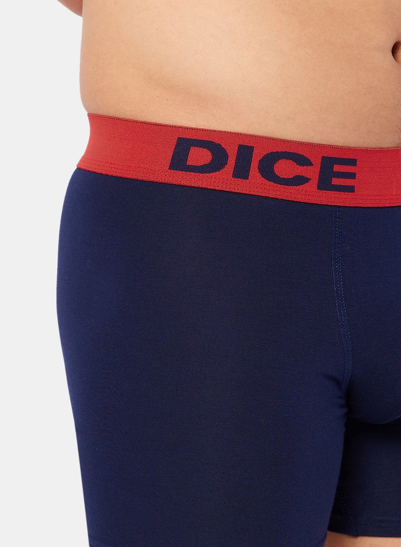 DICE Long Man Boxer (Pack of 3) Multicolour - Image 3