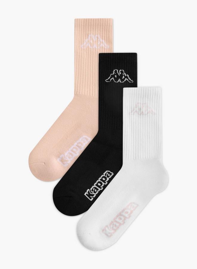 Kappa Pack of 3 Crew Length Socks - Image 1