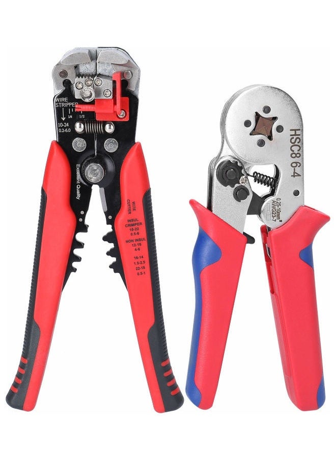 NIBEMINENT - Crimper And Stripper Tool Set Multicolour - Image 1