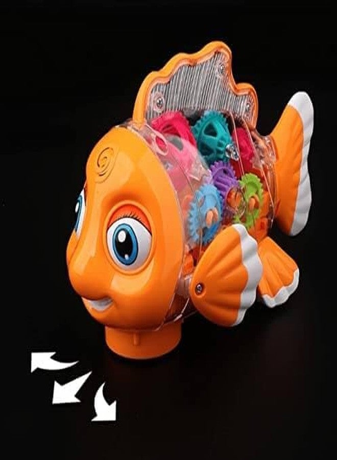 Shopbefikar Gear Fish: Bump & Go Fun with Lights & Music! - Image 3