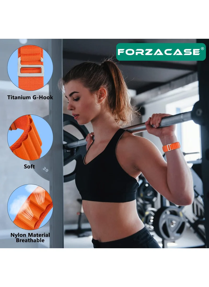 Forzacase Fabric Lanyard Strap with Hook for Huawei Watch 3 / 3 Pro - FC156