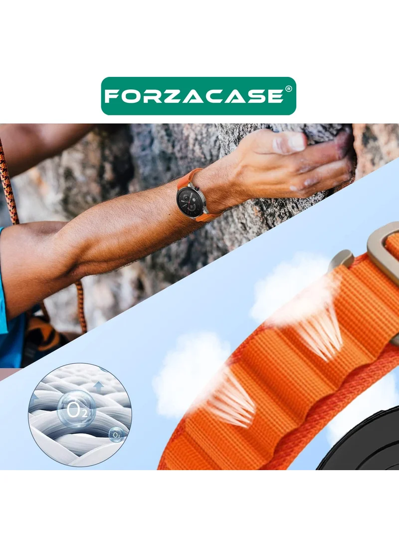Forzacase Fabric Lanyard Strap with Hook for Huawei Watch 3 / 3 Pro - FC156