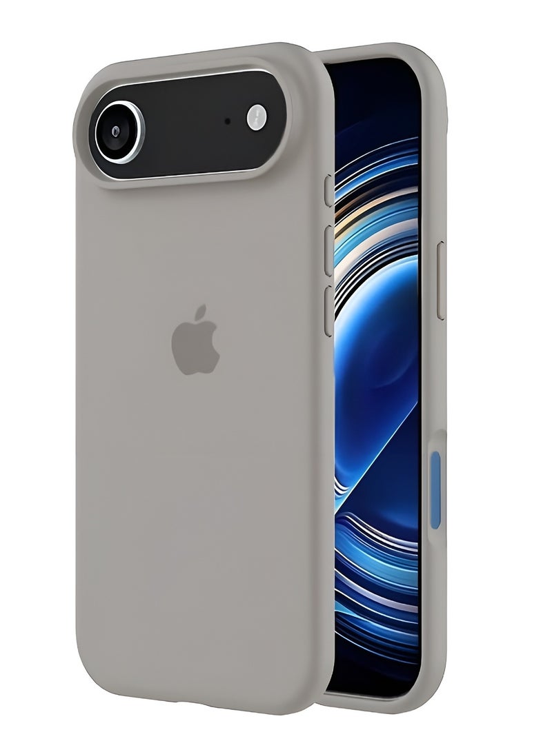 iPhone 17 Air Case Liquid Soft Silicone Slim iPhone 17 Air Cover with Inside Microfiber Lining Shockproof Protective Phone Case for iPhone 17 Air 6.5 inch - Image 1