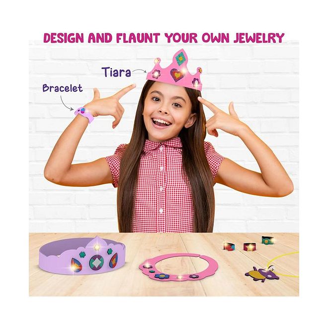 Smartivity Foil Magic,â€¯Creative Jewelry Studio, Interactiveâ€¯Foil Art Activities, Fineâ€¯Motor Skill Development, Mess Free Play, 4â€¯Years+, Multicolor -â€¯153 â€¯Pieces - Image 2