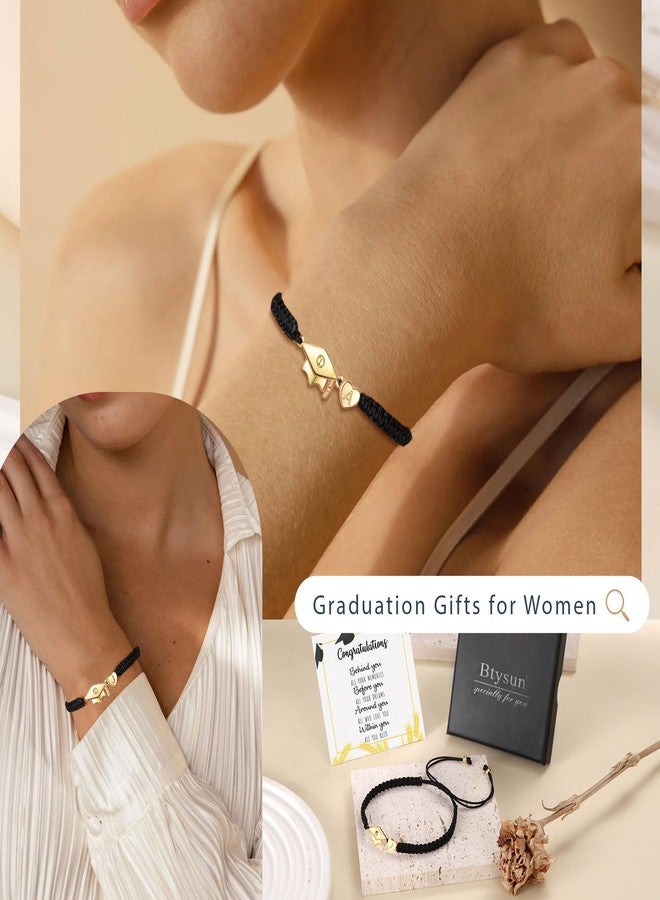 Btysun 2025 Graduation Gifts, Graduation Bracelet Initial Bracelets for Teen 5TH 8TH Middle High School Graduation Gift for Her Daughter Granddaughter Letter C Bracelet - Image 4