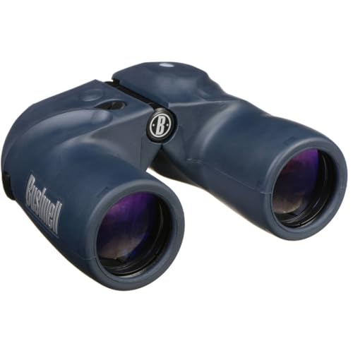 Bushnell Marine 7x50 Binocular, Waterproof/Fogproof Binoculars with Internal Rangefinder and Illuminated Compass - Image 4