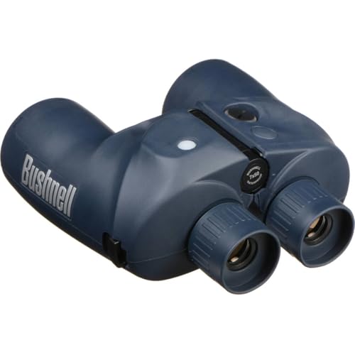 Bushnell Marine 7x50 Binocular, Waterproof/Fogproof Binoculars with Internal Rangefinder and Illuminated Compass - Image 2