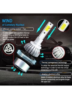 نيبمينينت مصباح أمامي للسيارة C6 بإضاءة LED  - Image 5