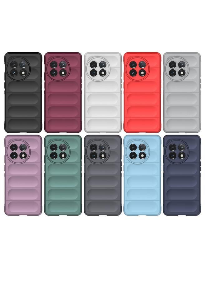 S-TOP Case For OnePlus 11 5G Magic Shield TPU + Flannel Phone Case - Image 2