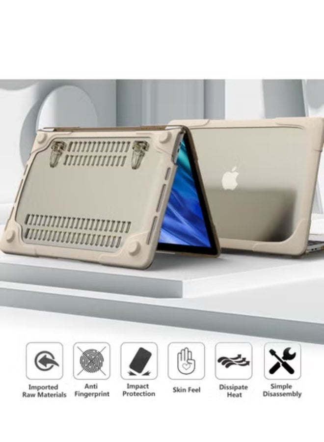 GULFLINK Hard Shell Case Cover with Kickstand Shockproof Function for MacBook Air A1932/A2179/A2337  13 inch - Image 2