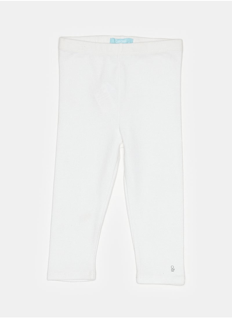 Okaidi - OBaiBi By Okaidi Baby Girls Thermal Pants - Image 1