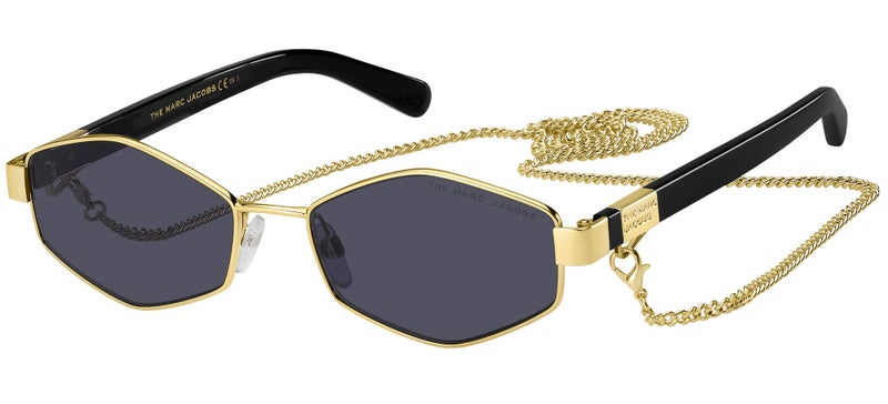 Marc Jacobs MARC 496/S Gold/Grey 55/17/140 women Sunglasses - Image 1