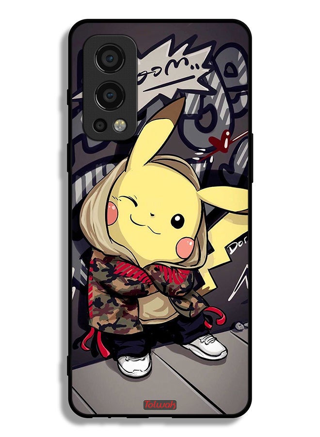 Tolwak OnePlus Nord 2 5G Protective Case Cover Pichku Art - Image 2