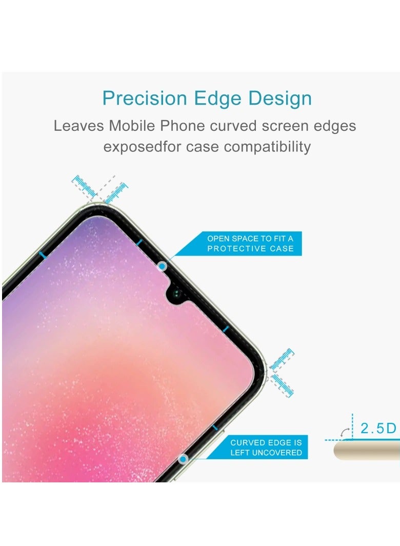 HEXABEX Samsung A25 5G/4G Screen Protector, Tempered Glass Screen Protector for Samsung A25 4g/5g Clear  - Image 3