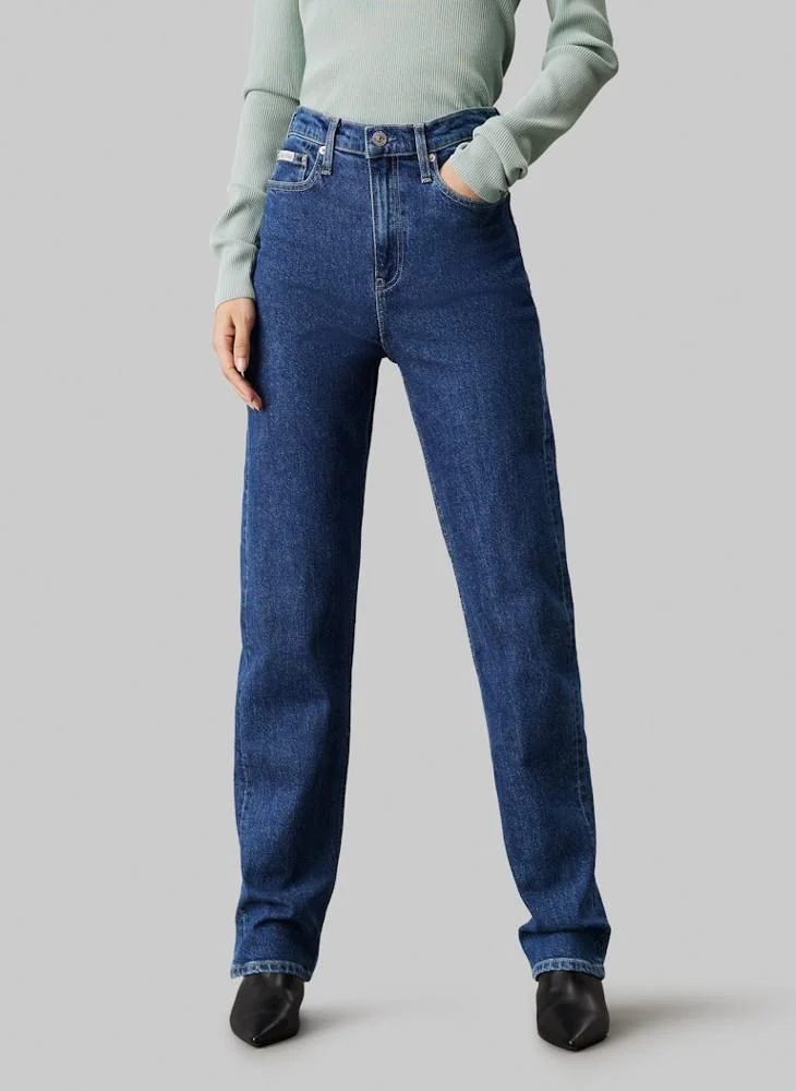 Calvin Klein Jeans High Rise Straight