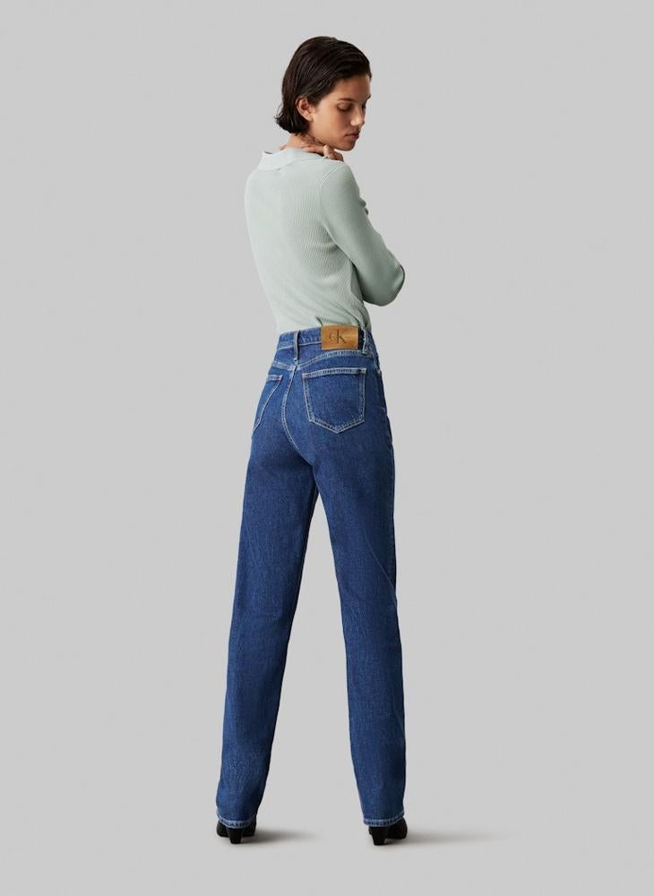 Calvin Klein Jeans High Rise Straight  - Image 2