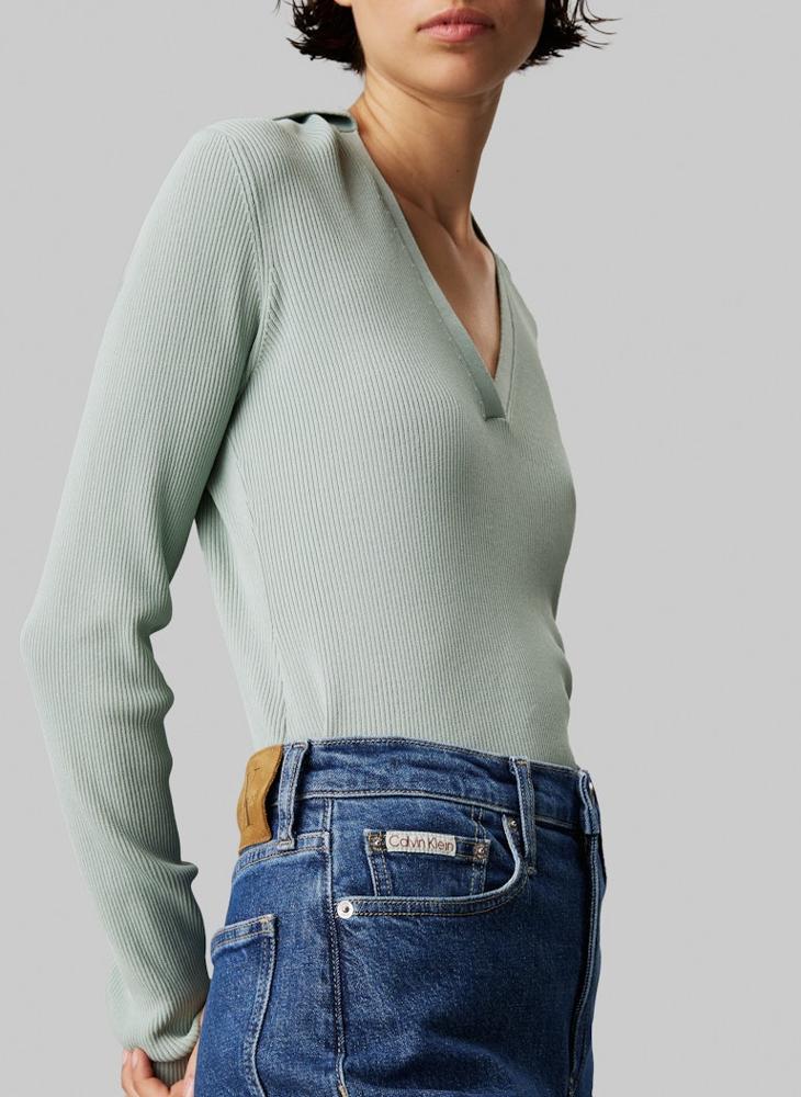 Calvin Klein Jeans High Rise Straight  - Image 3