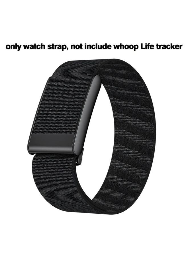 Whoop 5.0 سوار ساعة ذكية أسود متوافق مع متتبع اللياقة البدنية للإطلاق السريع - Image 1