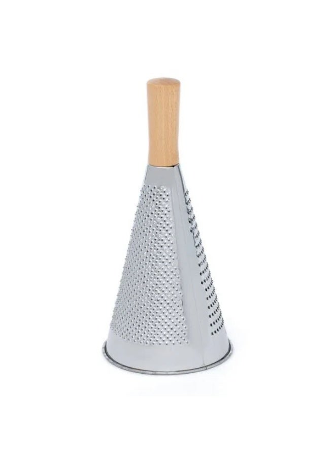 Alsaif steel grater, 3 faces, pyramid shape - silver - Image 3