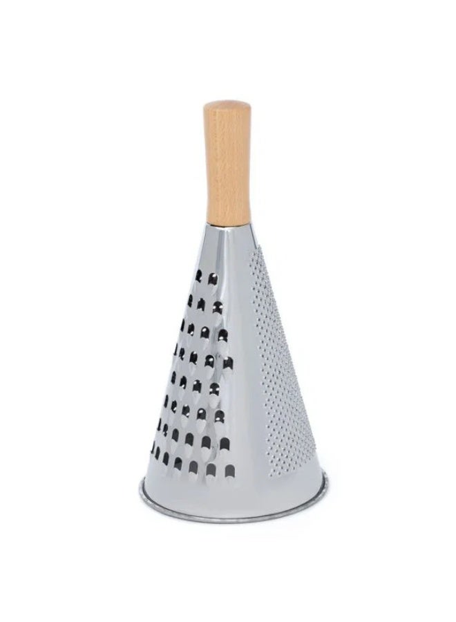 Alsaif steel grater, 3 faces, pyramid shape - silver - Image 2