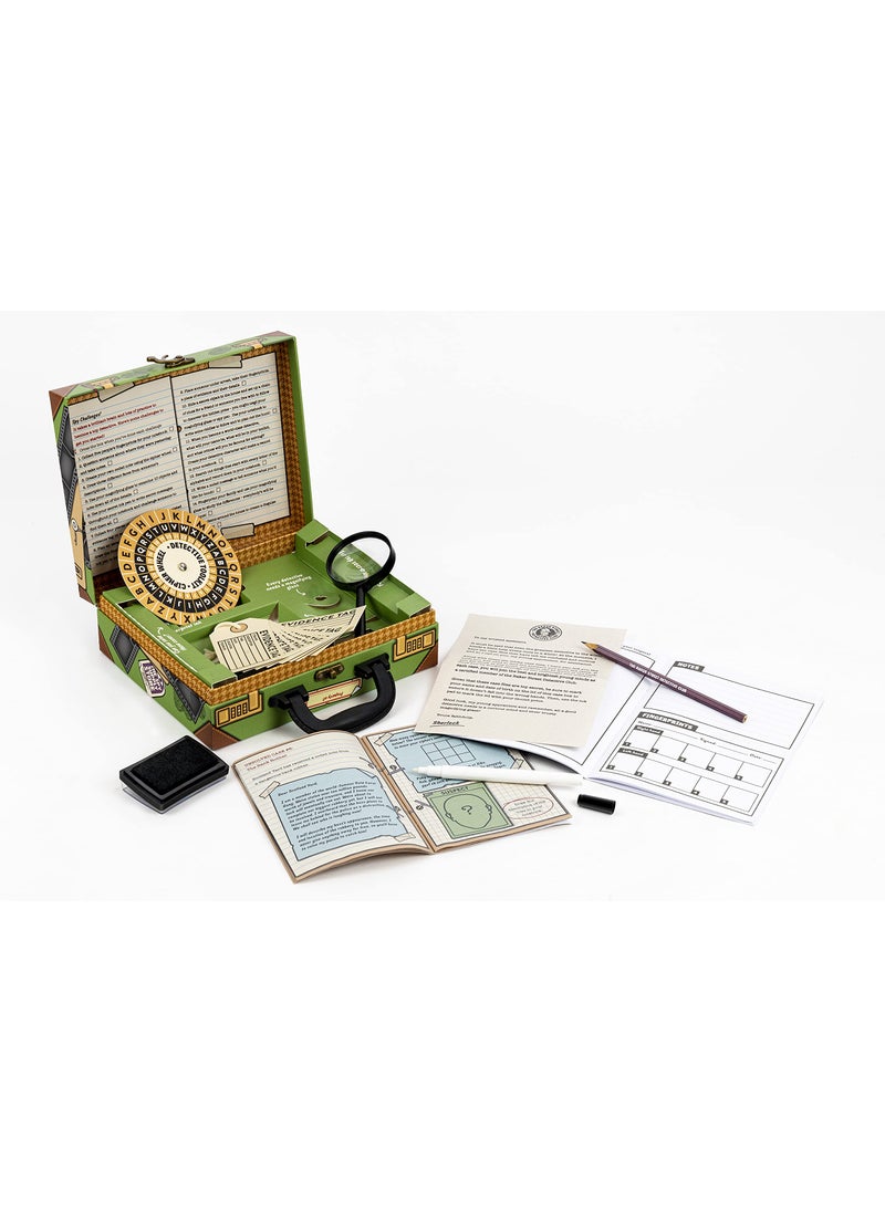 Professor Puzzle Professor PUZZLE The Detective Toolkit - Mystery Case - Sherlock Holmes Themed Detective kit for Cracking Cases and Solving Mysteries  - Image 3