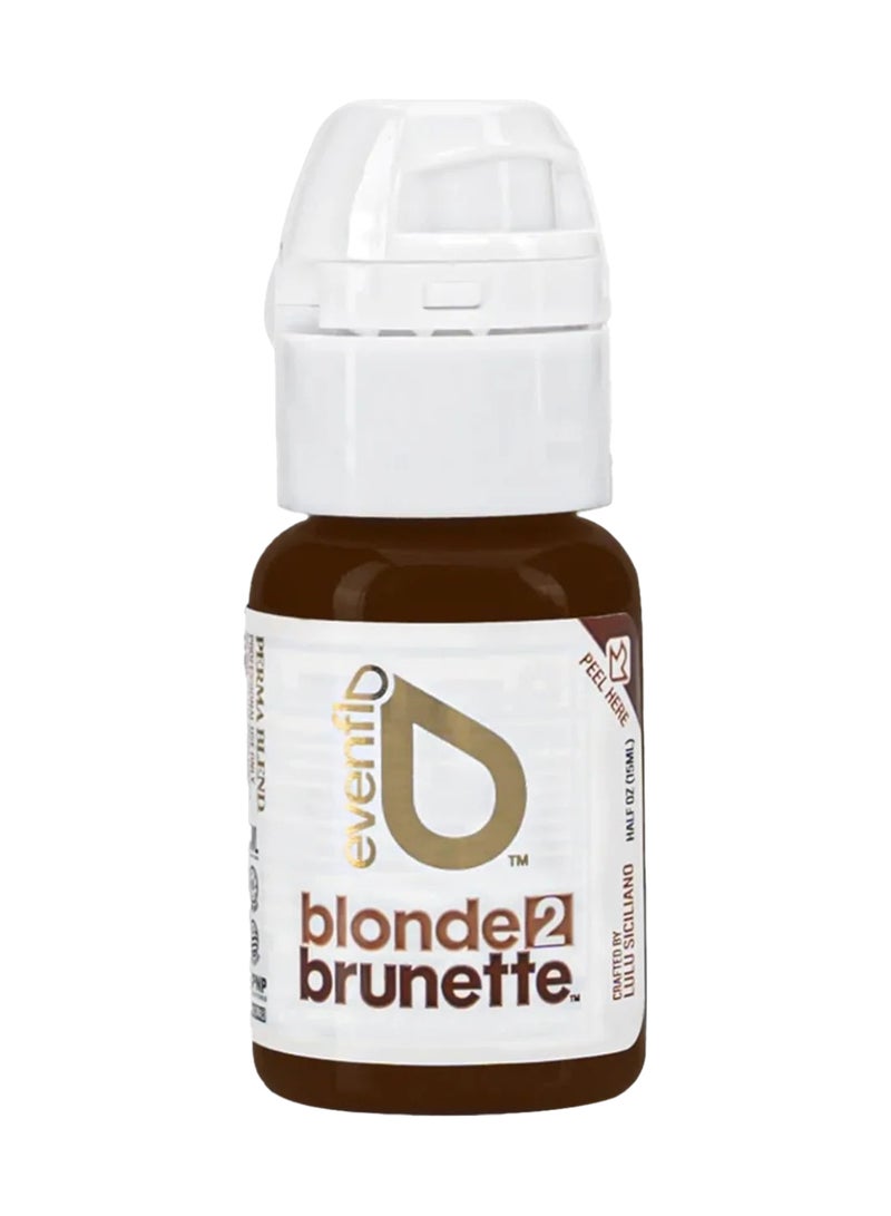 Evenflo Blonde 2 Brunette Eyebrow Pigment Deep Brown Shades 15 Ml