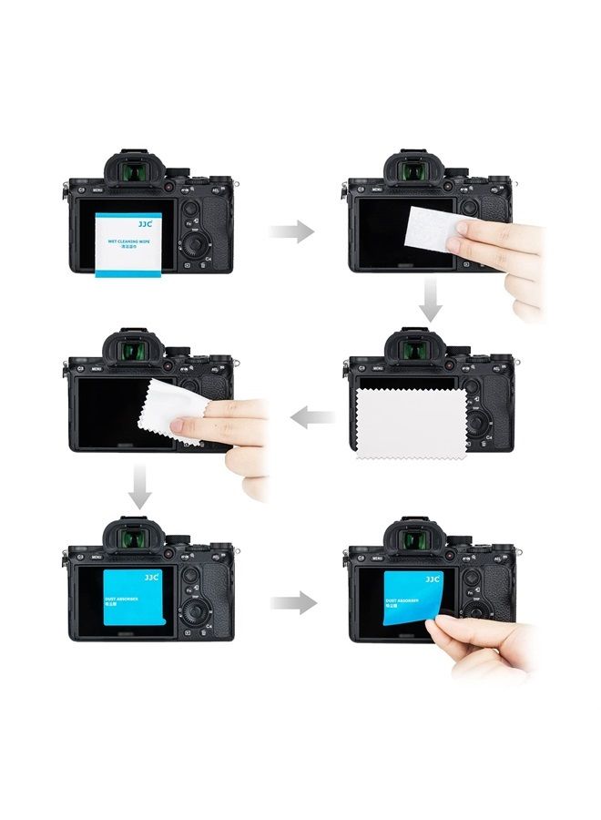 JJC (2 Pack) A7 IV ZV-E1 Screen Protector,Camera Screen Protector Specially Designed for Sony ZV-E1 A7 IV A7M4 Alpha 7 IV Camera (Only), Ultra-Thin Anti-Fingerprint Anti-Scratch 9H Hardness 2.5D Rounded E - Image 1