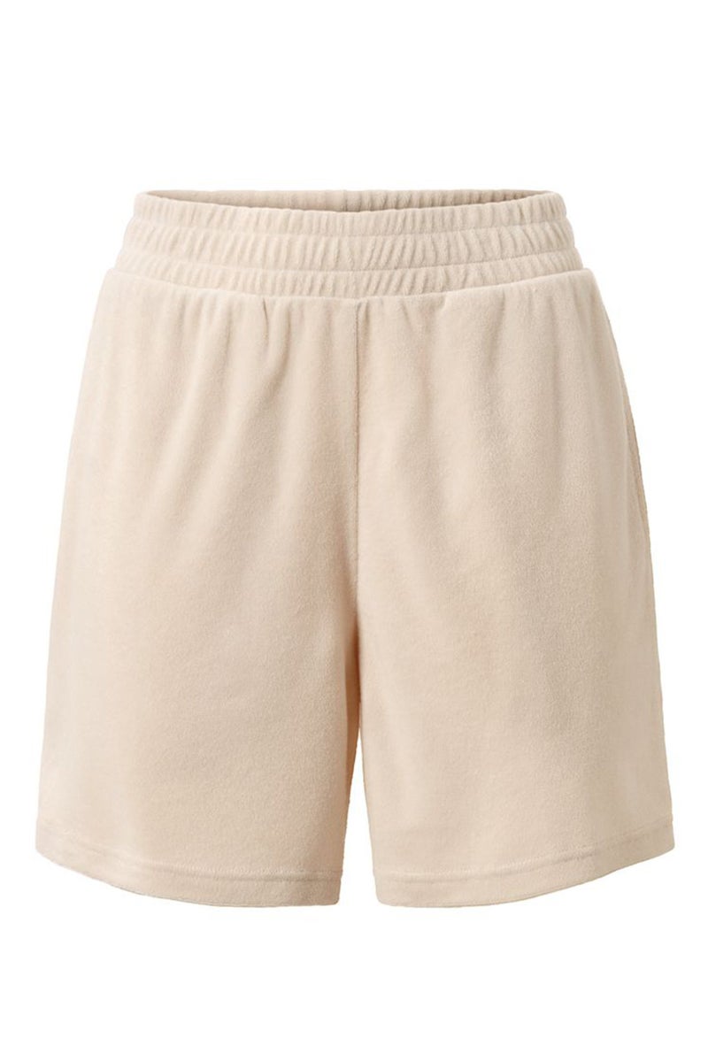 Tchibo Women Sportswear Fit Training Shorts, Beige - Image 4