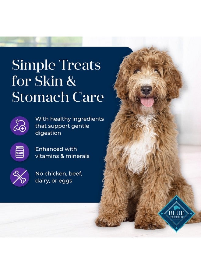 بلو بافلو بسكويت الكلاب بلو بافالو بيسكس، مكافآت الكلاب المقرمشة للعناية بالبشرة والمعدة، وصفة الديك الرومي، كيس 6 أونصات - Image 2